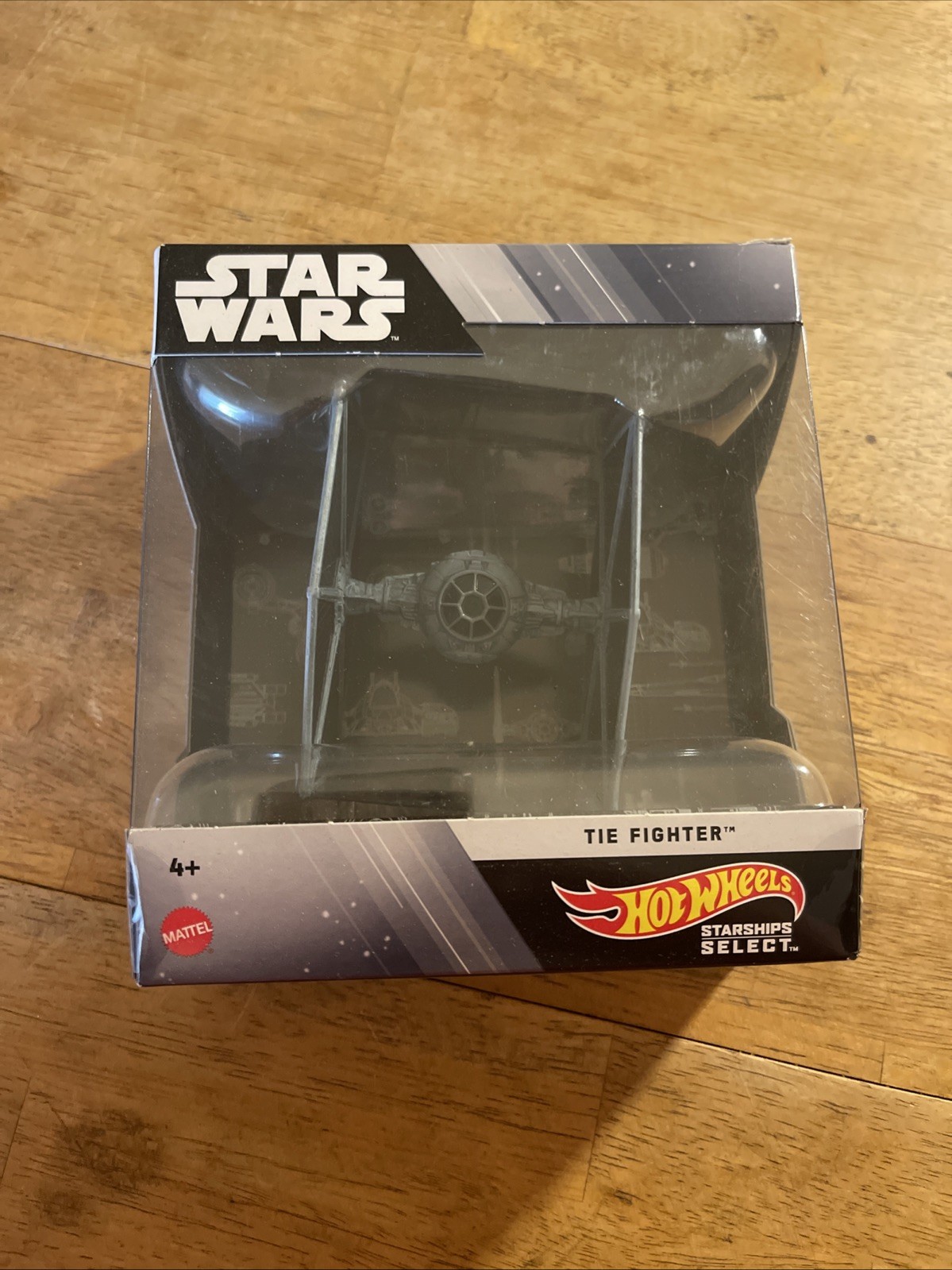 Hot Wheels Star Wars Starships Select TIE Fighter - Mattel Die-Cast Model #02