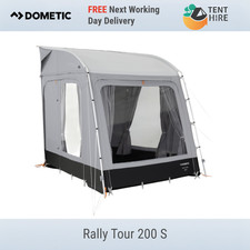 Dometic Rally Tour 200 S Poled Caravan Porch Awning, Multi-Height New 2026