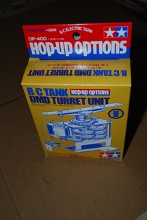 Gruppo torretta DMD serbatoio Tamiya. Nuovo con scatola