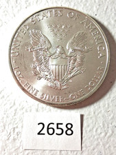 2011 $1 American Silver Eagle dollar coin 1 oz uncirculated 2658 bb2