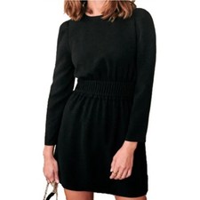 Sezane Little Black Dress Size 44 / US 12