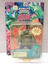 Playmates Tmnt Turtles Kung Fu Rocksteady Items #M28