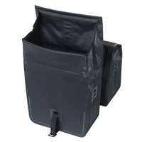 GepäCkträGertasche Doppel Basil Urban Dry 50L Schwarz 100% Wasserdicht (36X17X