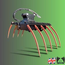 capacity Manure, brash grab grapple for excavator, digger  4t - 8t inc VAT 