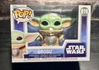 Star Wars The Mandalorian and Grogu Grogu with Crest POP Figure #819 Funko