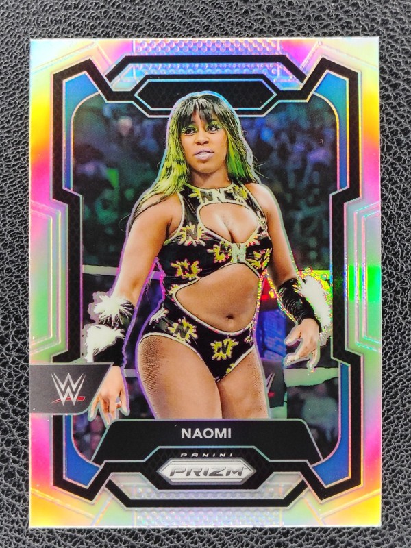 Naomi 2024 Panini Prizm WWE Wrestling Silver Prizm #169