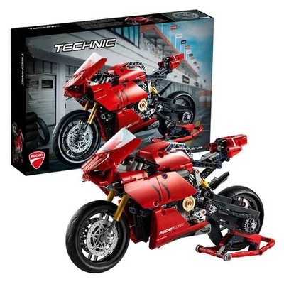 FedEx:Technic Ducati Panigale V4 R 42107 Motorcycle Model MISB New Sealed