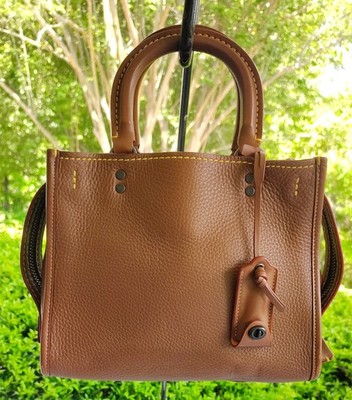 Coach 1941 Rogue 25 MEDIUM 20315 Saddle Brown Leather Satchel | eBay