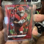 2025 Panini Prizm Draft Picks Football Red Flash Kyle Monangai #108