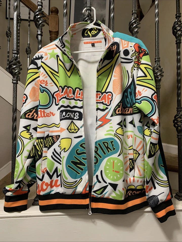 Jaqueta masculina média Blac Leaf. Excelente estado. - Imagem 3 de 4