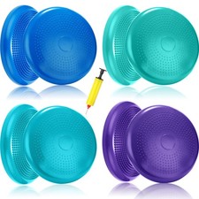 4 Pcs Inflated Wobble Cushion Wiggle Seat for Sensory Kids Flexible Seat for ...