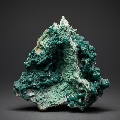 Green Heulandite & Pink Apophyllite Zeolite| Maharashtra, India