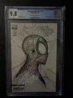 Amazing Spider-Man #55 CGC 9.8 Second Printing-Sketch Cover By Gleason