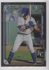 2015 Bowman Draft Chrome Asia Exclusive Black Refractor Roman Collins #122 fm0