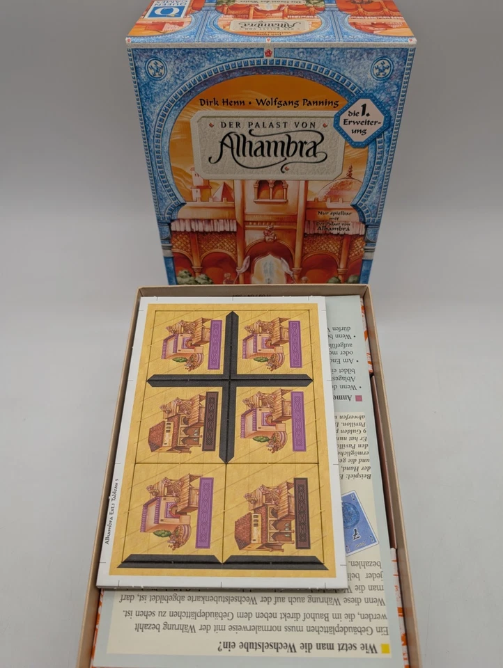 NEU Alhambra Erweiterung 1: Queen Games Gesellschaftsspiel UNBESPIELT  - Bild 2 von 4