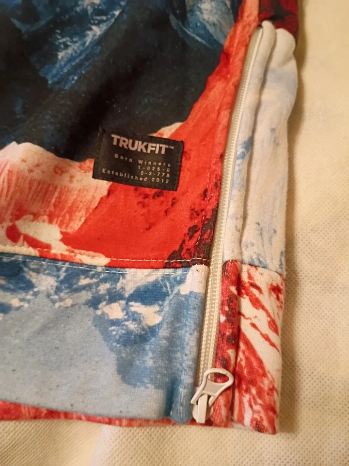 Sudadera con Capucha TRUKFIT Mountain Range Para Hombre Talla 3XL Patinador Convertible  Foto 2 de 4