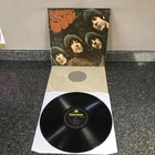 LP VINYL THE BEATLES RUBBER SOUL PMC 1267 UK 1ST MONO PRESS -4/-4 1965 EX+/EX+