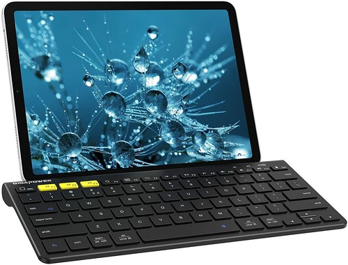 Multi-Device Universal Wireless Bluetooth Tastatur mit klappbarem Ständer für iPad Pro - Bild 9 von 10