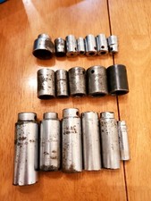 Mac Cornwell Snap On Broken Damaged Mixed Sockets Lot Of 18