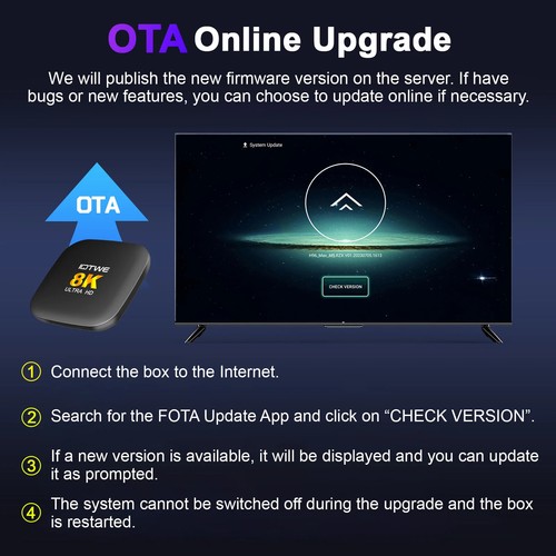 NEW H96 Max M2 8K Tv Box Android13 HDR Dual 5GWIFI 4GB 128GB 5,2 BT TOP OVP R... - Afbeelding 5 van 6