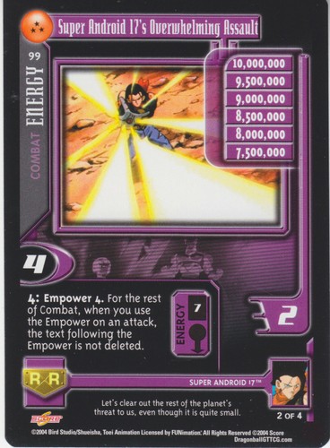 DRAGONBALL GT DBGT CCG TCG SUPER 17 SAGA IN DER NÄHE NEUWERTIG SIE WÄHLEN (Ihr Deckbuilder) - Bild 118 von 152