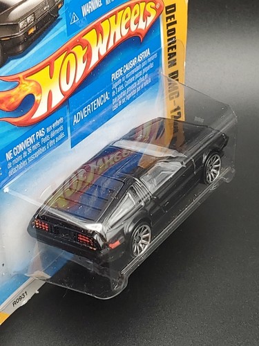 Hot Wheels 1981 Delorean DMC-12 Black 15/44 HW Premiere Short Card - Picture 6 of 7