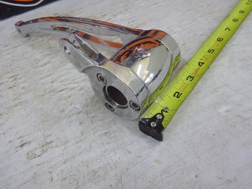 HARLEY BAGGERS CUSTOMS CHOICE of MULTI-FIT BILLET BLACK or CHROME BRAKE PEDAL - Picture 12 of 21