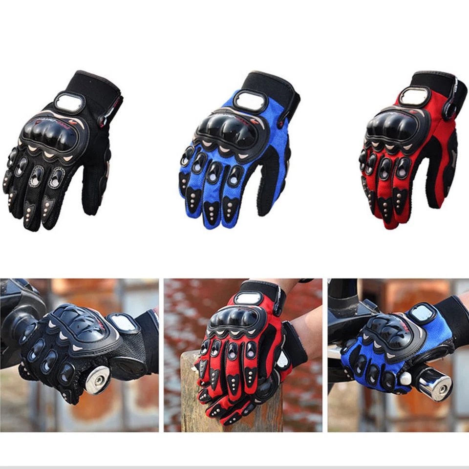 Guantes de dedo completo para motocross carreras bicicleta ciclismo ciclismo para hombres mujeres Foto 2 de 4