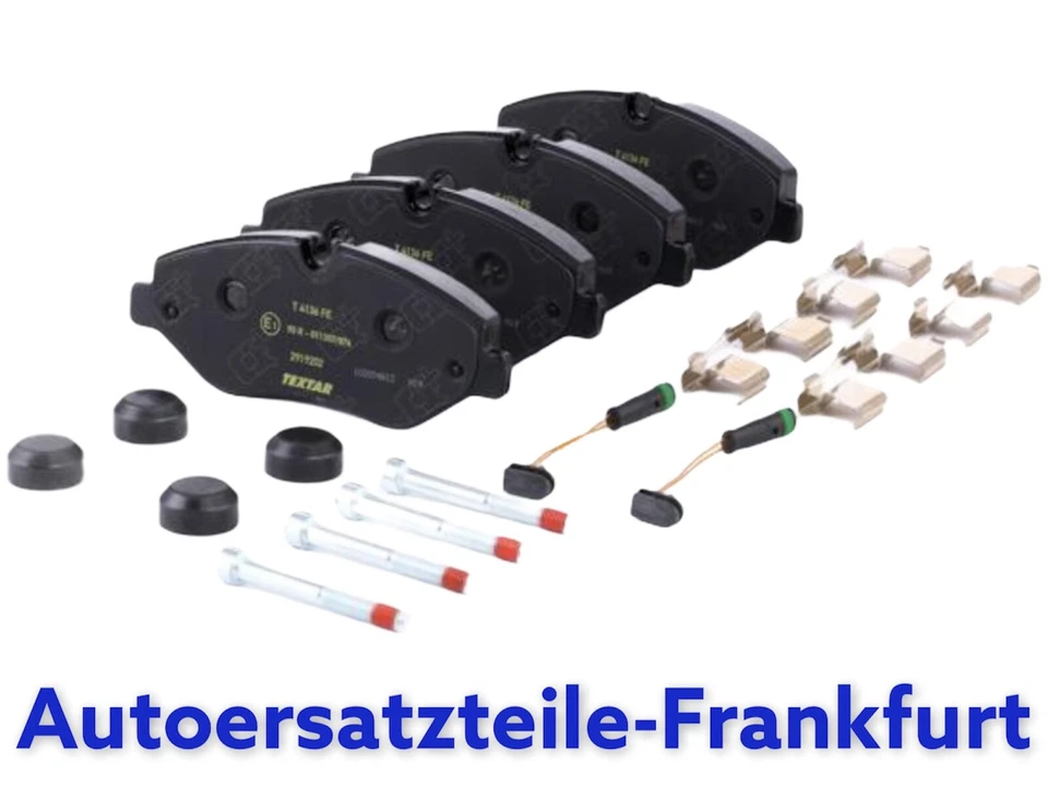 Textar Front Brake Pads Mercedes-Benz Sprinter 906 Vito Viano W447 VW Crafter  - Image 2 of 4