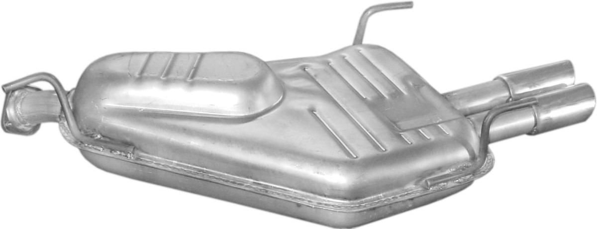 Ligne D'échappement Complète Pour OPEL VECTRA B 2.5/2.6 V6 - 2 Silencieux - Acier Aluminié - Neuf