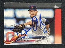 2018 Topps Update Signed #US35 Dan Otero Autographed Auto Indians Card