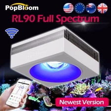 PopBloom RL90 WiFi LED Aquarium Light For Marine Coral Reef Fish Tank SPS LPS