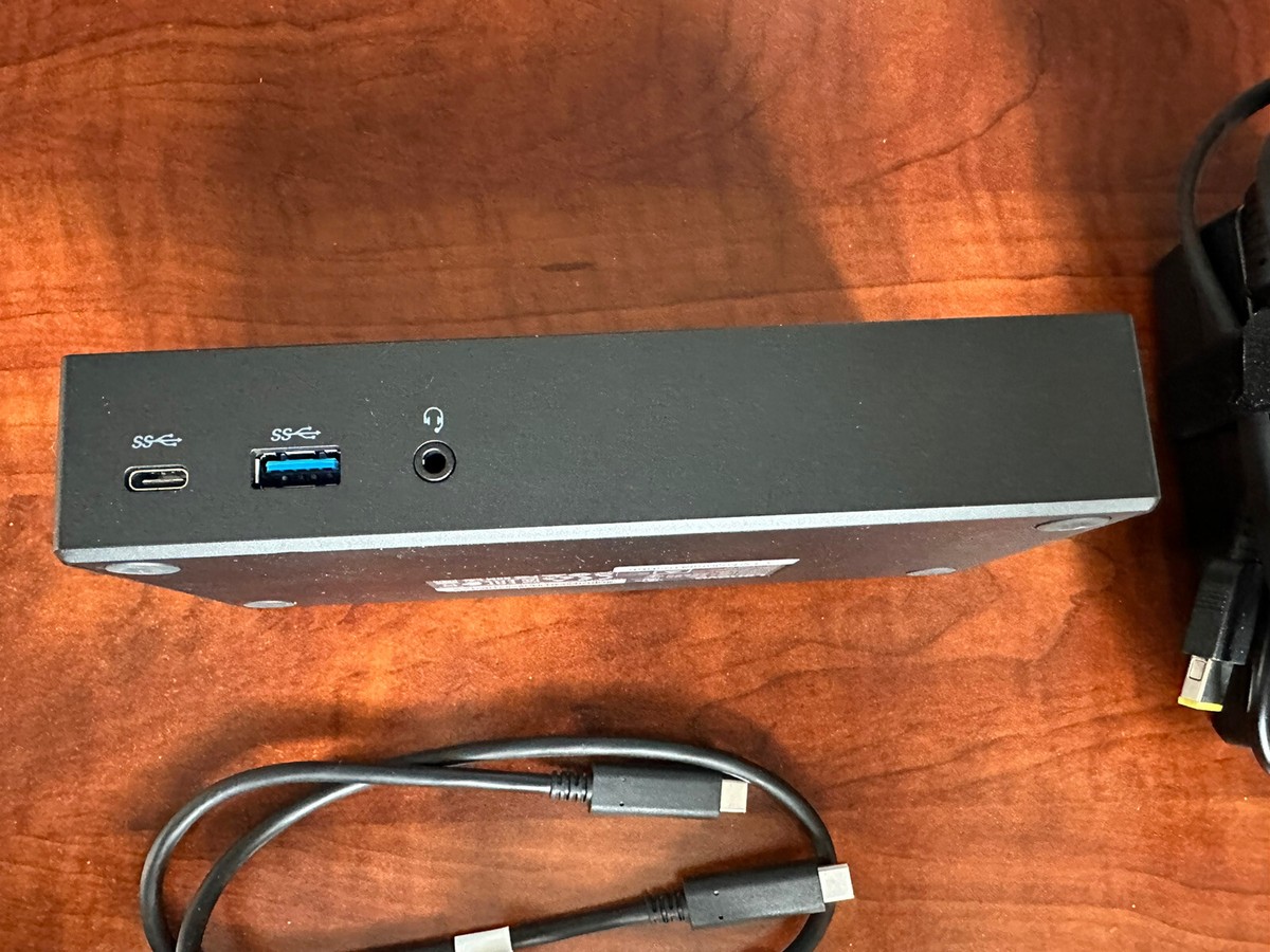 Lenovo Docking Station Thinkpad Usb-c Dock Dk1633 Ds20l36276 03x7194 40a9 92584763 - Foto 4