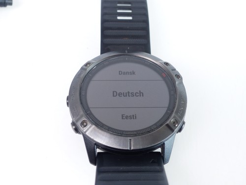 Garmin Fenix 6X Sapphire Smartwatch Uhr Sportuhr schwarz 51mm #6x - Zdjęcie 2 z 4
