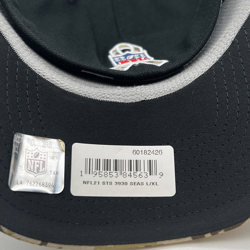 Seattle Seahawks New Era 2021 Salute To Service 39THIRTY Flex Camo Mütze L/XL - Neu mit Etikett - Bild 6 von 6