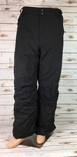  Polar Edge Mens Snow Pants XXL Ski Board Insulated Black Dominator Zip Ankles