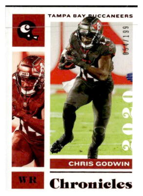 2020 Panini Chronicles #91 Chris Godwin Red #/199