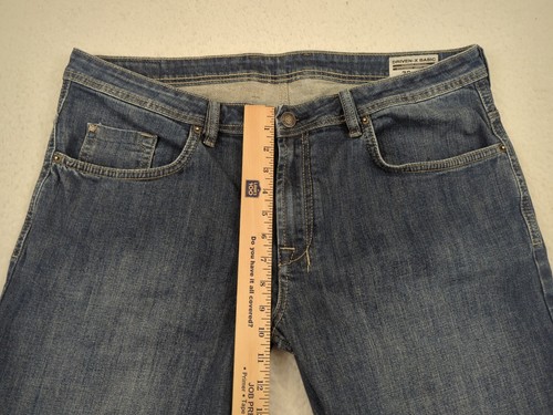 David Buffalo Bitton Men's Jeans Driven-X Basic Straight Relaxed Baggy 38x29 - Picture 6 of 13