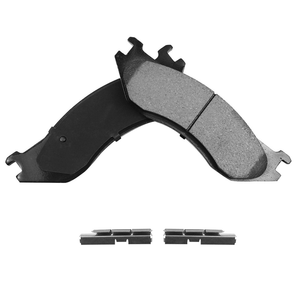 Front Drilled Rotors + Ceramic Brake Pads for 2004 2005 Dodge RAM 1500