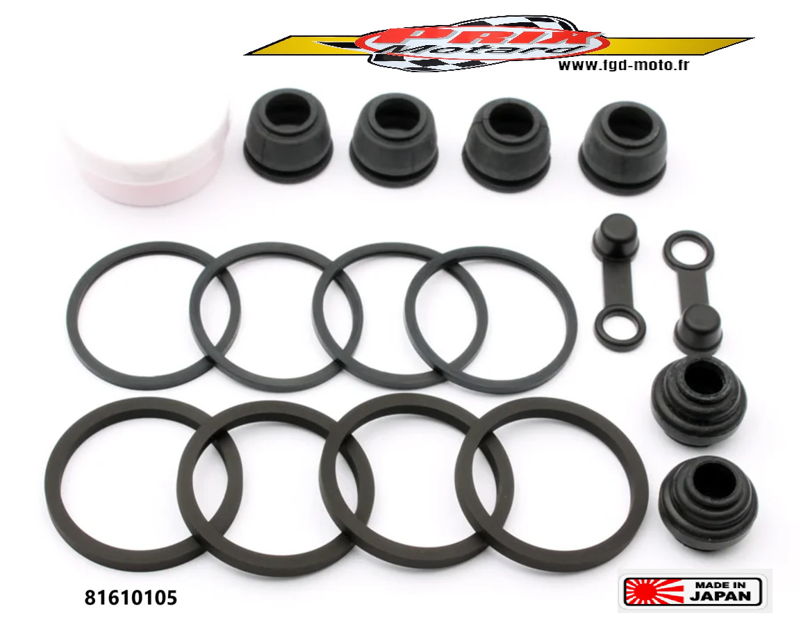 Kit réfection étrier avant BCF-105 anti-grippage pour restaurer le freinage de Honda VF 700 F