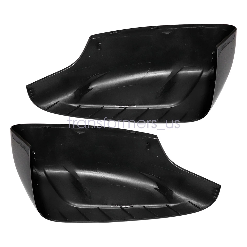 Cubierta de tapa de espejo retrovisor izquierdo y derecho negro 2 piezas para Volvo XC60 10-13 totalmente nueva Foto 3 de 4