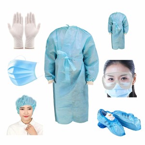 ORILEY Disposable PPE Kit with Coverall Gown