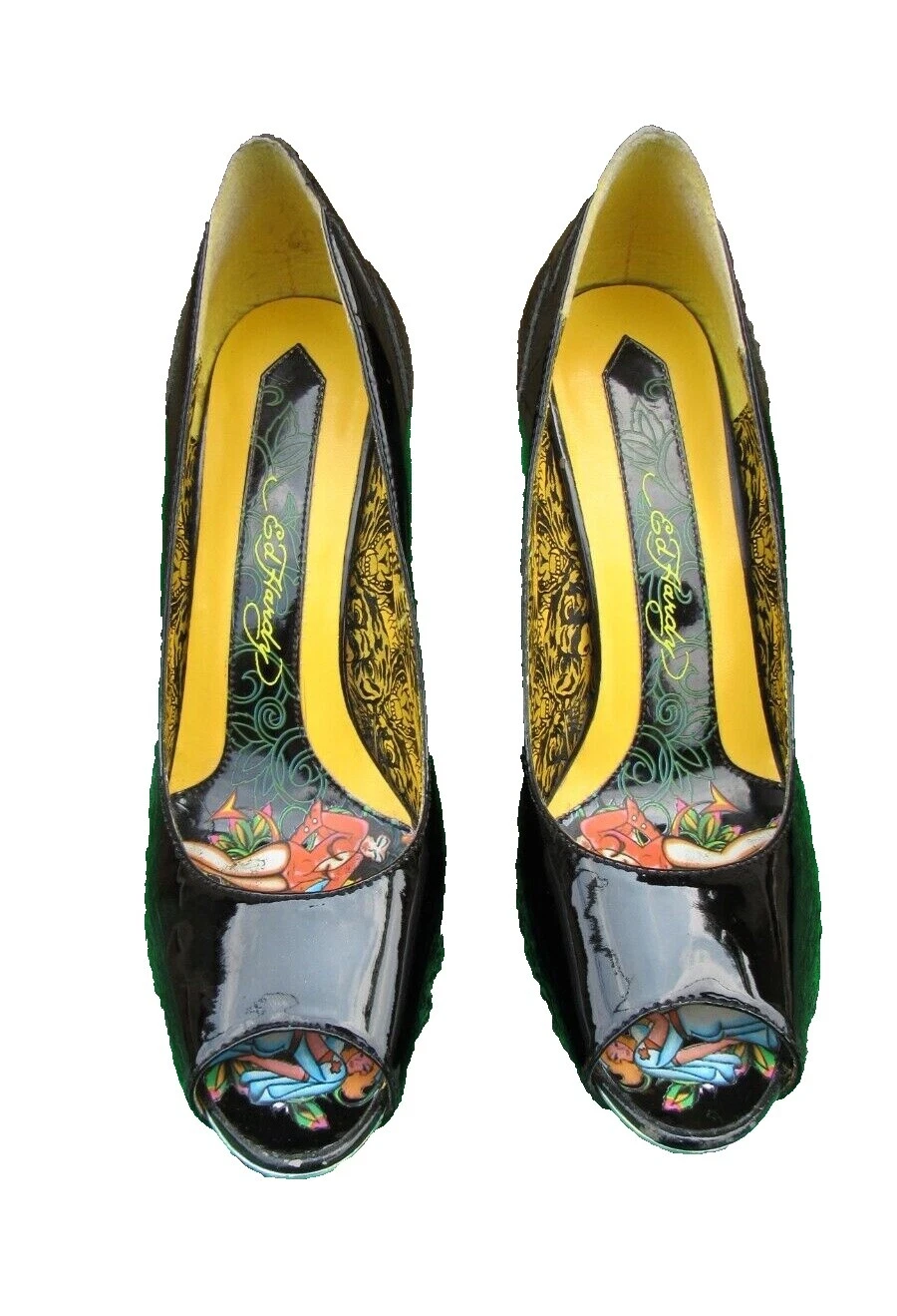 Parte superior de cuero para mujer Ed Hardy