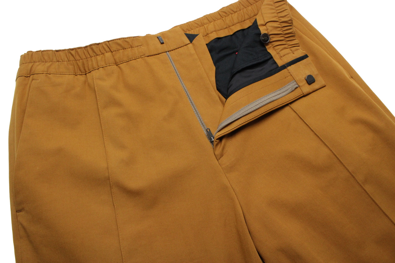 HUGO BOSS Harlys194F1 Trousers Men's US 32 Elastic Waist Slim Fit Brown thumbnail 4