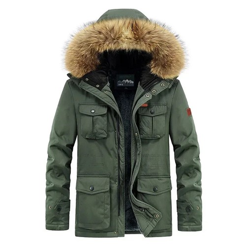 Herren Winterjacken 8X Longjacken Herren Outdoor Daunenjacken - Bild 2 von 27