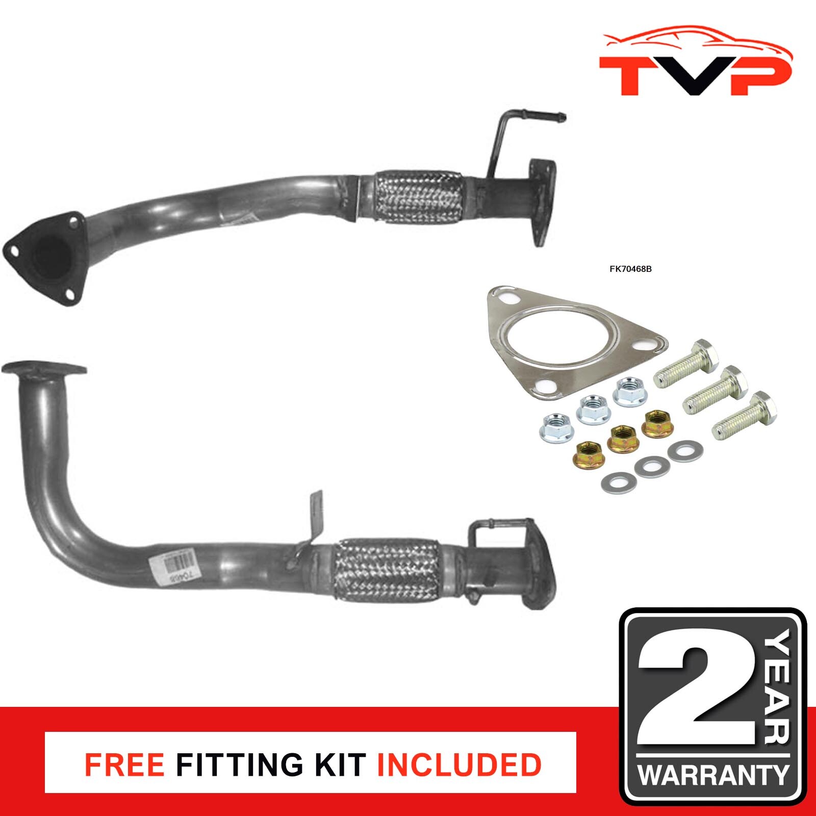 Honda Accord 2.0i 16V (F20B6 Engine) 10/98-1/01 Exhaust Front Pipe BM70468