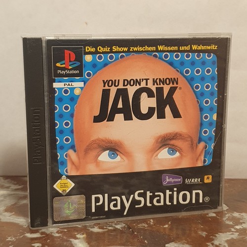 You don't know Jack PS1 Playstation Pal Spiel OVP Anleitung
