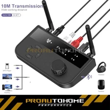 Long Range Bluetooth 5.3 Transmitter Receiver For TV Home Stereo Audio Adapter