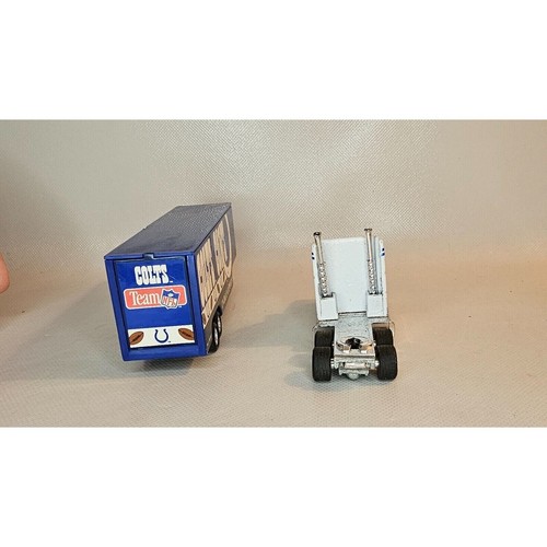 Matchbox Ford Aeromax & Lowbed Trailer Indianapolis Colts 1994 - Bild 3 von 3