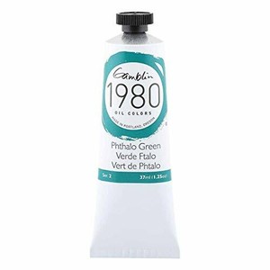 Gamblin artists Art sketching Oil phthalo Green 37ml (729911175408)